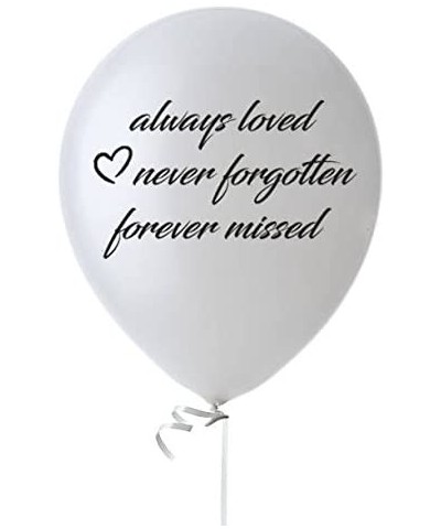 Biodegradable Funeral Balloons- 25 White Elegant Memorial Balloons- Remembrance White Balloons- Memory Table Décor- 12" Condo...