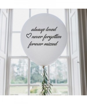 Biodegradable Funeral Balloons- 25 White Elegant Memorial Balloons- Remembrance White Balloons- Memory Table Décor- 12" Condo...