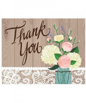 Thank You Cards - Thank You Cards - CD11WHTGNF5 $20.59 Tableware