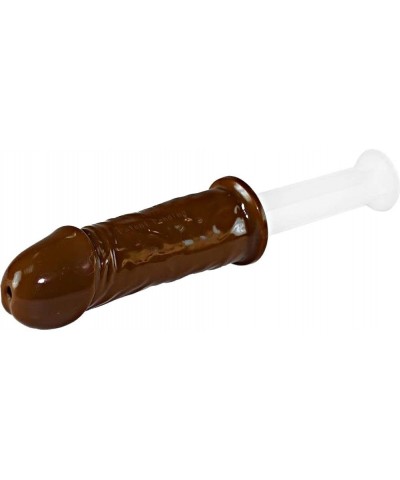 Peni-Colada Shot Syringes Brown (15 pack) - C211O54PWOX $26.51 Adult Novelty