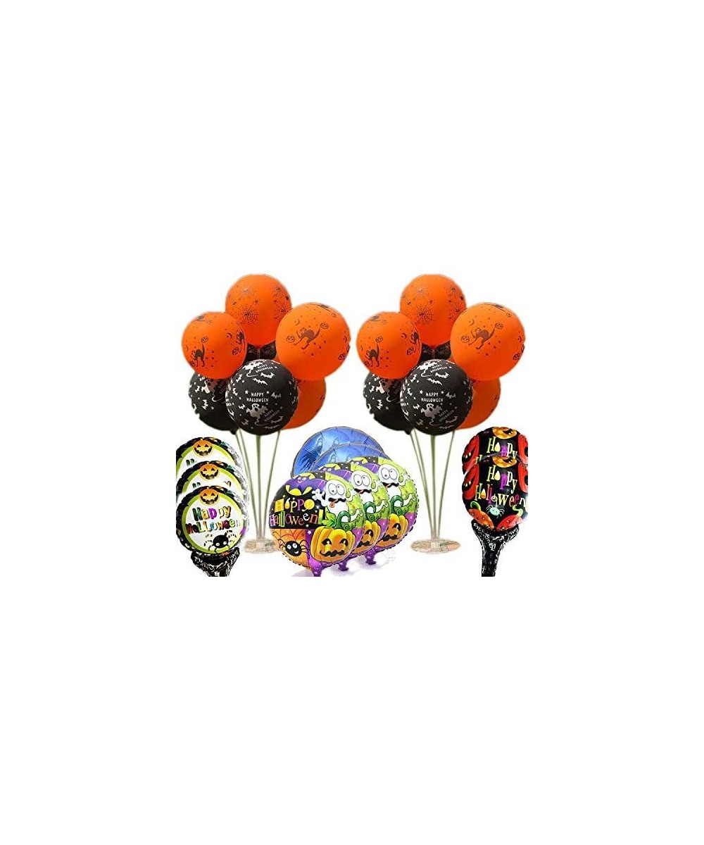 Halloween Balloons Stand Table Floating Balloons Support Rack Set for Halloween Party Table Ornaments Lead Decorations 28" He...