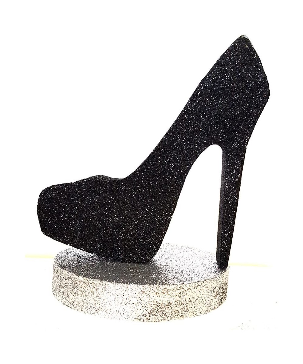 High Heel Centerpiece (Black/Silver) - Black/Silver - CS180DNDHH3 $33.00 Centerpieces