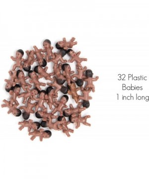 My Water Broke Baby Shower Game Ice Cube Game For 32 Guests With Mini Plastic Babies for Ice Cubes African American For Boy O...