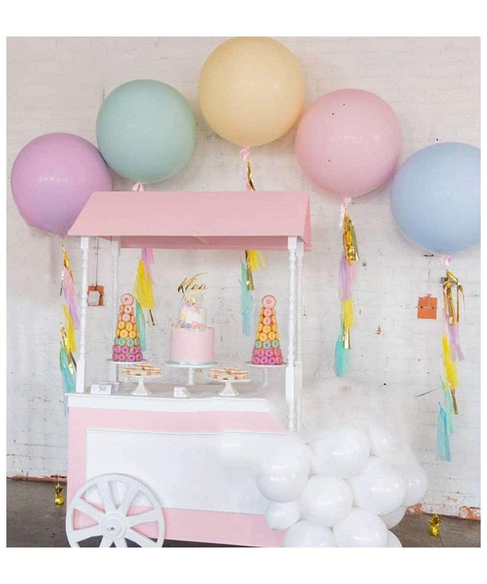 36 Inch Pastel Jumbo Balloons 5pcs Huge Ballloons for Photo Shoot Wedding Decor Baby Shower Bridal Shower Birthday Party Cent...