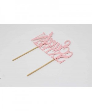 Sweet Sixteen Cake Topper (Glitter Pastel Pink) 1pc- 16th Birthday- Glitter Topper - Glitter Pastel Pink - CY18DW4LUOK $15.99...