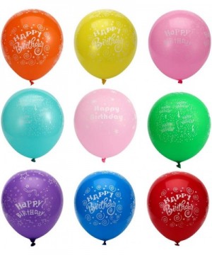 12-inch multi-color party balloons- made of sturdy latex balloon container (100 pcs)- used for party decoration- birthday par...