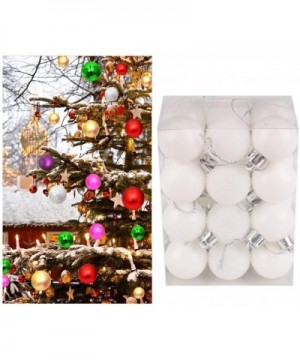 24PCS Christmas Ball Ornaments Sets for Christmas Tree Decorations- 1.18" Small Shatterproof Xmas Decor Pendant-Perfect Hangi...