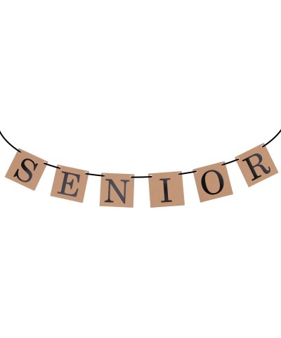 Graduation Decorations Banner 2018 Graduation Decorations Kraft Paper Banner with SENIOR Letters Hanging Pennant Banner Flags...
