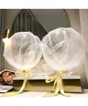 18 Inch Helium Bobo Balloons for LED Bobo Balloons LED Light Up Balloons for Christmas-Wedding-Birthday Party Decorations(Cle...