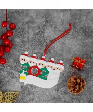 2020 Christmas Ornaments Quarantine Survivor Family Customized Christmas Decorating Kits Creative Gift for Family- Christmas ...