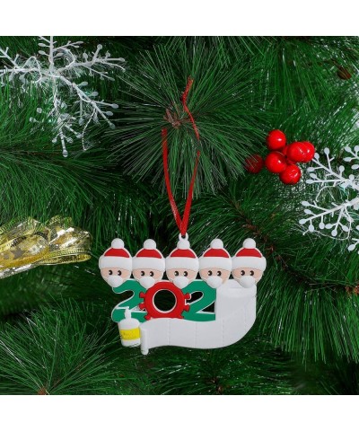 2020 Christmas Ornaments Quarantine Survivor Family Customized Christmas Decorating Kits Creative Gift for Family- Christmas ...