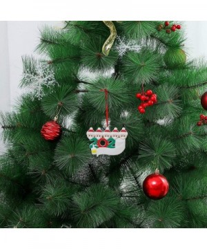 2020 Christmas Ornaments Quarantine Survivor Family Customized Christmas Decorating Kits Creative Gift for Family- Christmas ...