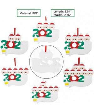 2020 Christmas Ornaments Quarantine Survivor Family Customized Christmas Decorating Kits Creative Gift for Family- Christmas ...