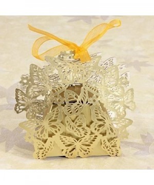 New Arrival 50PS laser Cut butterfly Wedding Candy Box Favor Gifts Boxes Wedding Party Centerpieces Holiday Supplies/wedding ...