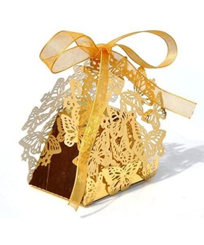 New Arrival 50PS laser Cut butterfly Wedding Candy Box Favor Gifts Boxes Wedding Party Centerpieces Holiday Supplies/wedding ...