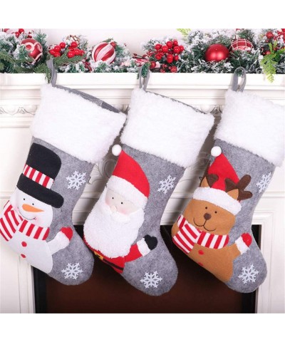2020 New Christmas Socks Gift Bag Christmas Candy Bag Stereo Gift Socks - Y2 - CT19KR8CTSK $20.29 Indoor String Lights