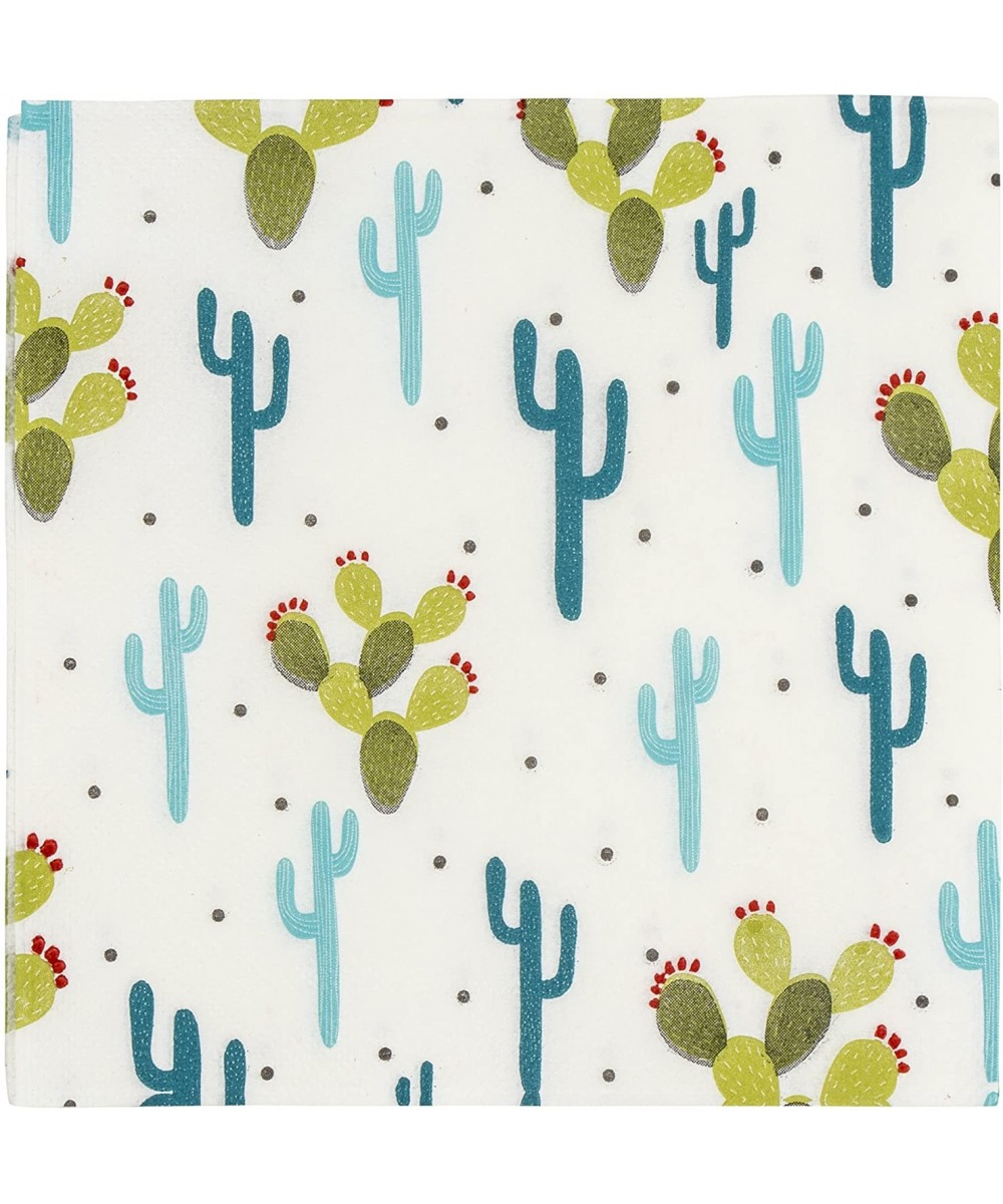 Cactus Paper Napkins for Party or Baby Shower (6.5 x 6.5 in- White 150 Pack) - CS188A3N6TY $12.22 Tableware