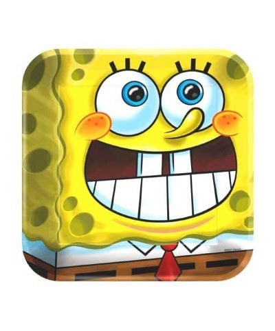 MEGA Spongebob Squarepants Birthday Party Supplies and Decorations Pack For 16 With Plates- Napkins- Cups- Tablecover- Scene ...
