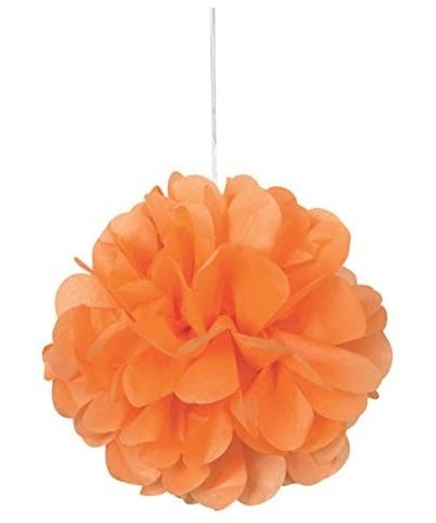 9" Small Orange Tissue Paper Pom Poms- 3ct - Orange - C612O5SGPKW $11.59 Banners & Garlands