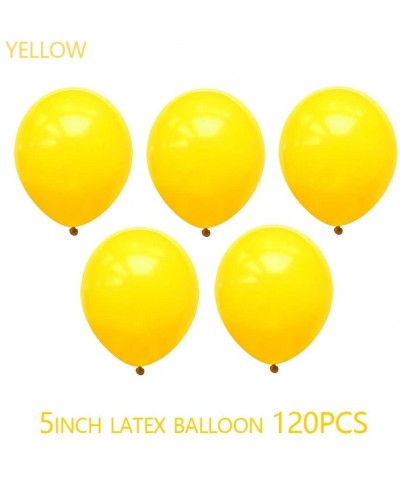 5 inch Yellow Balloons Quality Latex Balloons Helium Balloons Party Decorations Supplies Pack of 120 - Yellow - C41907A8Z08 $...