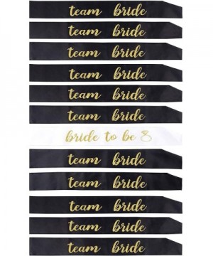 12 Pack Bachelorette Party sash Set/Bride to be sash/Bridesmaid sash- Team Bride-Bridesmaids sash as Bridal Shower Decoration...