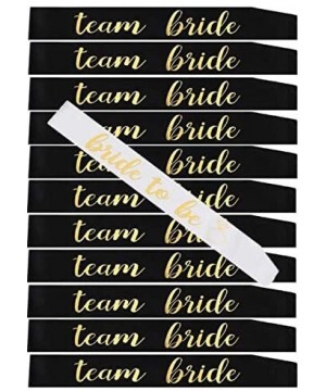 12 Pack Bachelorette Party sash Set/Bride to be sash/Bridesmaid sash- Team Bride-Bridesmaids sash as Bridal Shower Decoration...