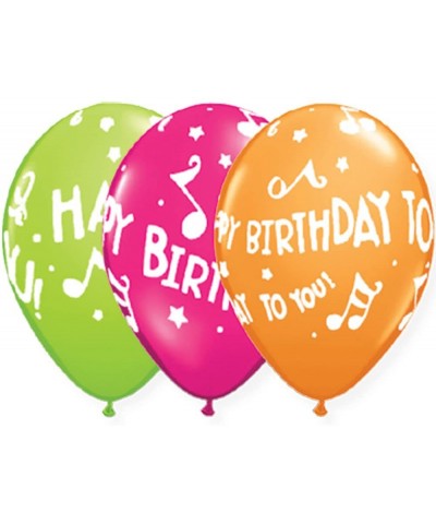 Party Balloons - 12 Inch Latex Balloons - Bright Birthday Assortment - 36 per Pack - Bright Birthday Mix - CJ18D8I5TQD $21.32...