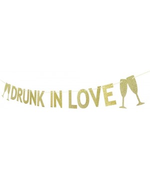 DRUNK IN LOVE Banner-Hanging Theme Photo Backdrop for Wedding- Engagement- Bridal Shower- Bachelor- Bachelorette- Anniversary...