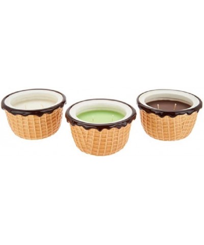 Set of 3 Sundaes Candles - C518ZOYUIXI $25.65 Birthday Candles