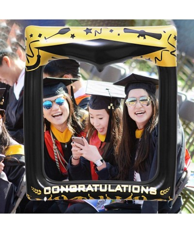 Graduation Party Frame Inflatable Photo Booth Props Glass of 2020 Graduation Party Supplies Graduation Party Favors - C218NTI...