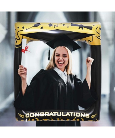 Graduation Party Frame Inflatable Photo Booth Props Glass of 2020 Graduation Party Supplies Graduation Party Favors - C218NTI...