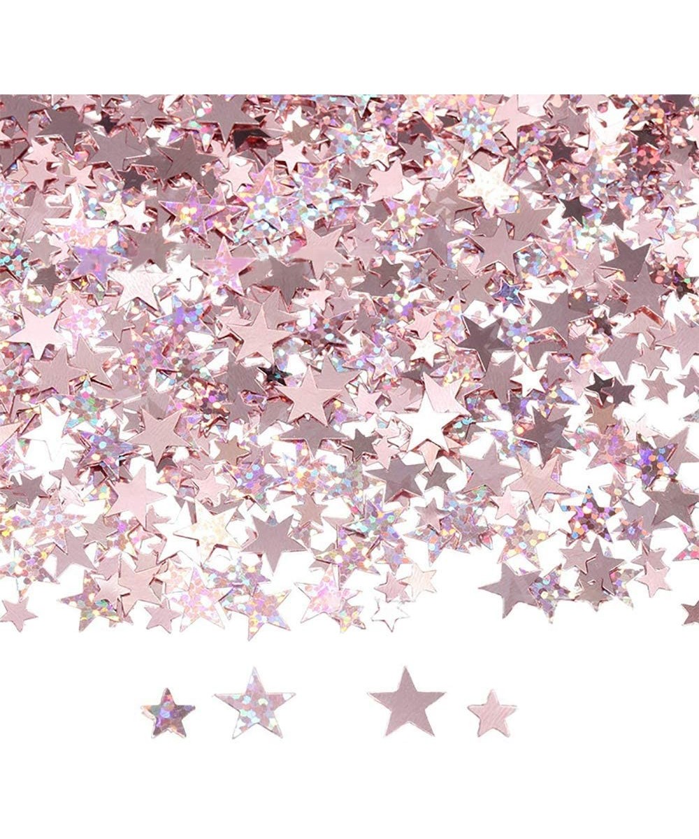 Star Confetti Glitter for Party - 60 Grams/ 2.1 Ounce Star Table Confetti Metallic Foil Stars for Party Wedding Festival- Ide...