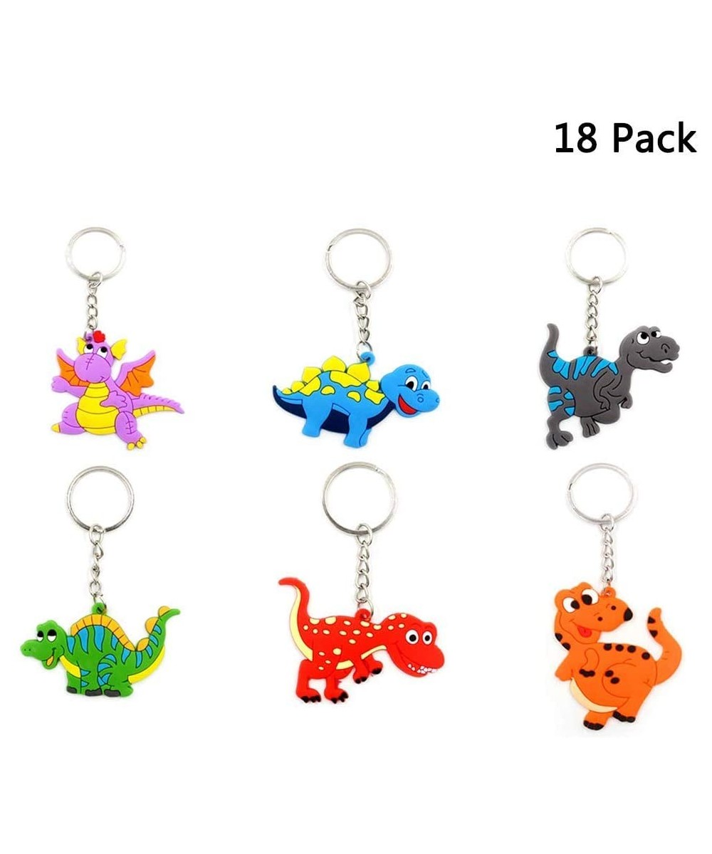 18 Pieces Dinosaur Keychains for Party Favors- School Carnival Reward- Party Bag Gift Fillers - Dinosaur - C818RXS2KD8 $9.93 ...