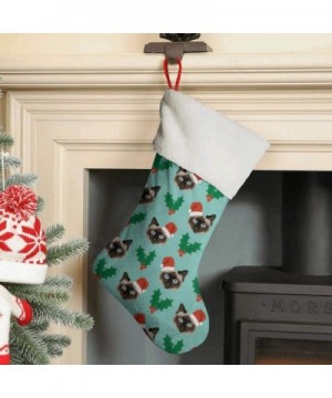 Siamese Christmas Cat Christmas Stockings Decoration Christmas Decorations and Party Accessory - Siamese Christmas Cat - CS19...