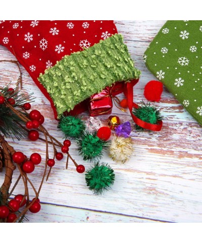 12 Pack Christmas Mini Stockings Small Christmas Fireplace Hanging Stockings Decoration Stockings for Xmas Decoration - Color...