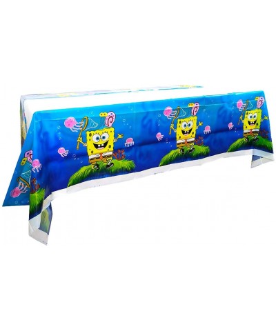 Spongebob Party Supplies Set 20 Plates 20 Napkins and Tablecloths for Spongebob Party Decorations - C519DCU8CK2 $13.49 Balloons