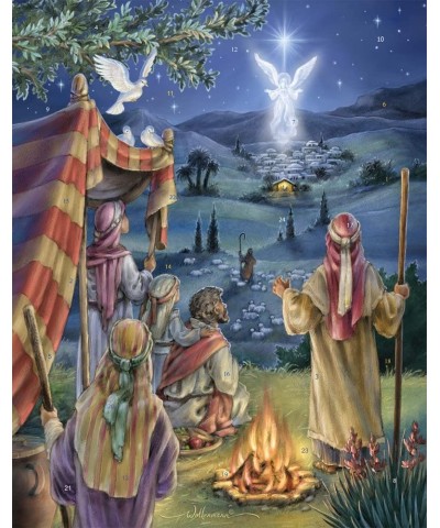 Following The Star Advent Calendar with Nativity Story - CI183L4KDGX $4.85 Advent Calendars