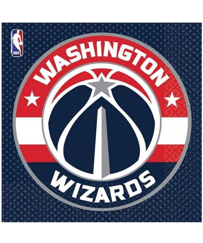 Washington Wizards Party Kit 16 Guests- Includes Table Cover- Plates- Napkins and More - Washington Wizards - CF18OUWZ7RR $21...