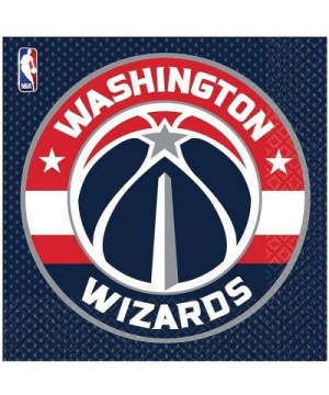 Washington Wizards Party Kit 16 Guests- Includes Table Cover- Plates- Napkins and More - Washington Wizards - CF18OUWZ7RR $21...