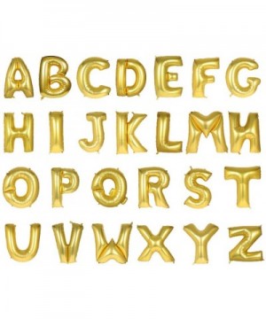 40 Inch Jumbo Gold Alphabet D Balloon Giant Prom Balloons Helium Foil Mylar Huge Letter Balloons A to Z for Birthday Party De...