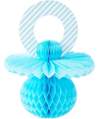 Blue Pacifier Baby Shower Centerpiece- Baby Boy Party Decor (7.9 x 11.2 In- 6Pk) - CT18ORDU9ZR $8.34 Centerpieces