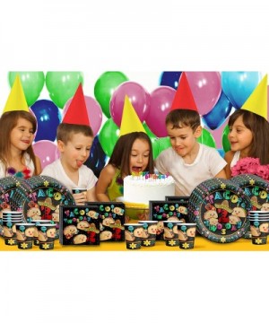 Taco Twosday 2nd Birthday Party Supplies Set Plates Napkins Cups Tableware Kit for 16 - CP18AM2RMMZ $12.40 Party Packs