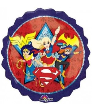 DC Super Hero Girls 5th Birthday Party Supplies and Balloon Decorations - CG17YDE97YL $15.77 Balloons