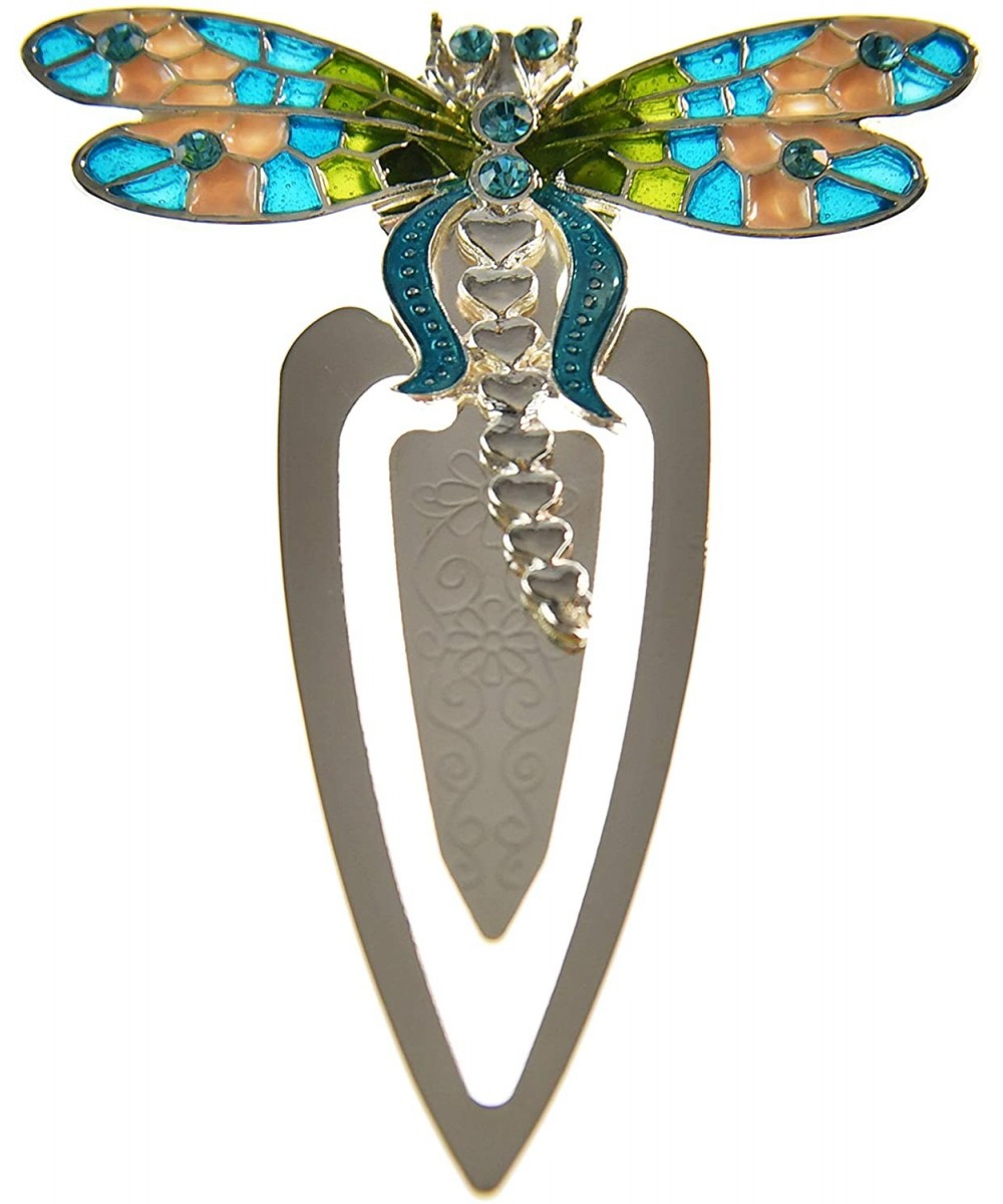 Art Deco Dragonfly Colorful Bookmark- Tea Party Favor- Teacher Gift - CG18O24SCGM $7.73 Favors