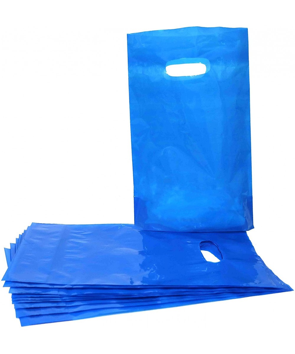 Blue Party Favor Plastic Bags Great for Theme Events- Party and Holiday Celebrations Comes in A Variety of Colors (100 Pcs) (...