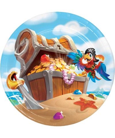 Treasure Island Pirate Dessert Plates- 24 ct - CW18OHOIKZL $8.35 Tableware