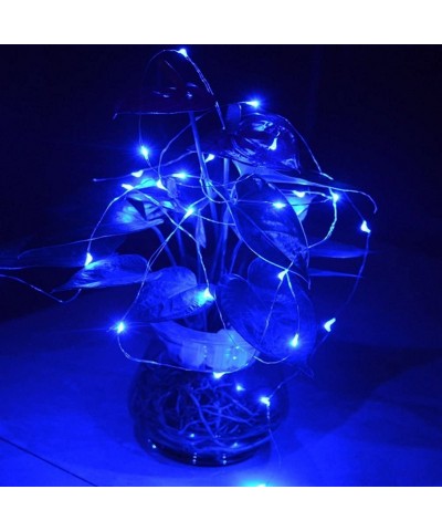 String Lights-10Ft/3M 30leds Bright light Party Home Festival Decorations Battery Operated Lights(Blue) - Blue - C912FXCCYUZ ...