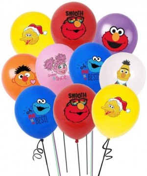 Sesame Street Birthday Party Supplies Pack Includes Banner Cake Topper -24 Cupcake Toppers -21 Balloons for Sesame Street par...