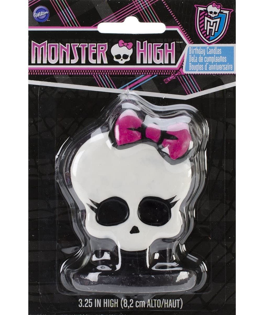 2811-6677 Monster High Birthday Candles - Pink/Blk/Wht - CV11DLZMXZD $7.75 Cake Decorating Supplies