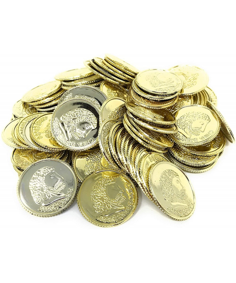 Bulk 500 Play Plastic Gold Coin Jumbo Pack - Not Real Coins - CY18EMEY266 $14.71 Party Favors